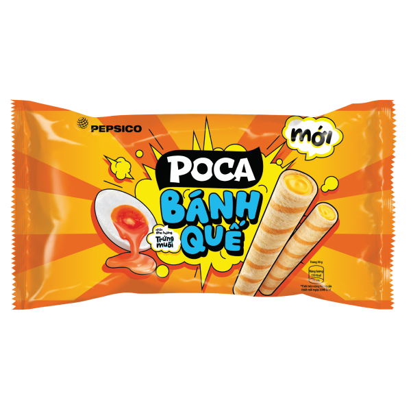 Bánh Quế Poca Kem Trứng Muối 115G