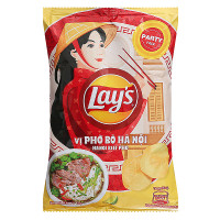 (Only Emartmall) Snack Khoai Tây Lay's Vị Phở Bò Hà Nội Gói 88G
