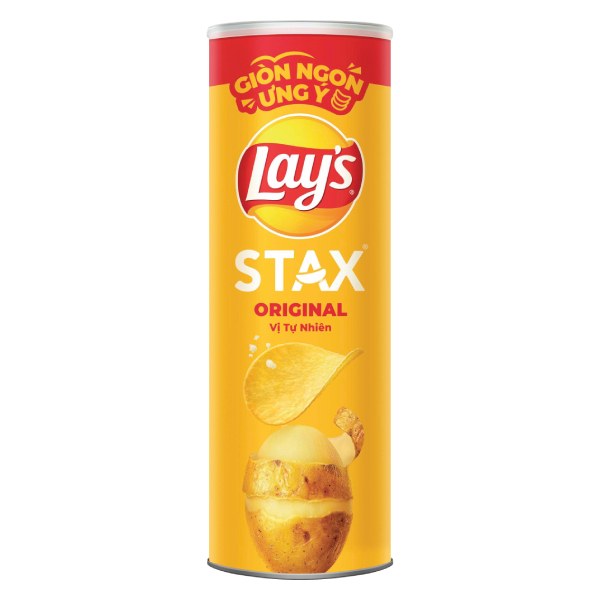 Snack Khoai Tây Lay’s Stax Vị Tự Nhiên Hộp 90G