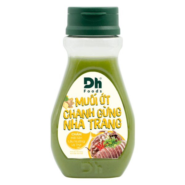 Muối Ớt Chanh Gừng DH-Food Chai 200G