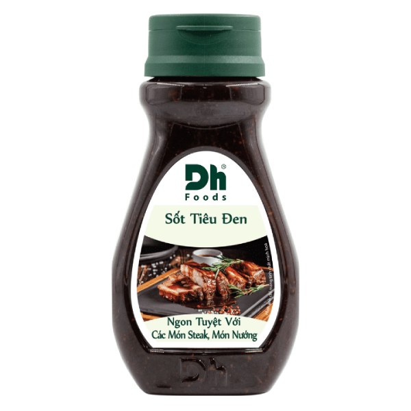 Sốt Tiêu Đen DH Foods 200G