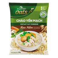 (Only Emartmall) Cháo Yến Mạch Xuân An Rau Nấm Gói 40G