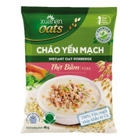 (Only Emartmall) Cháo Yến Mạch Xuân An Thịt Bằm Gói 40G