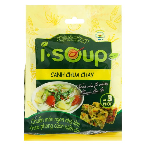 Canh Chua Chay Ăn Liền NFC I-Soup Gói 50G