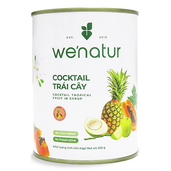 Cocktail Trái Cây Wenatur Lon 565G