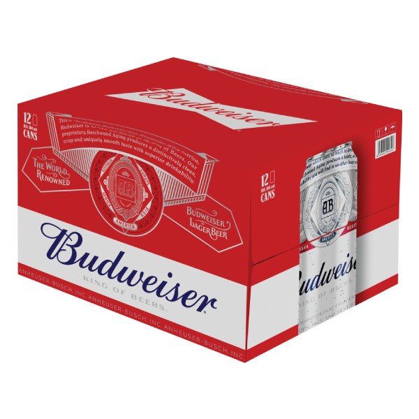 Bia Budweiser Thùng 12 Lon 500Ml