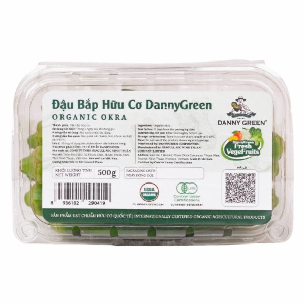 Đậu Bắp Hữu Cơ Danny Green 300G