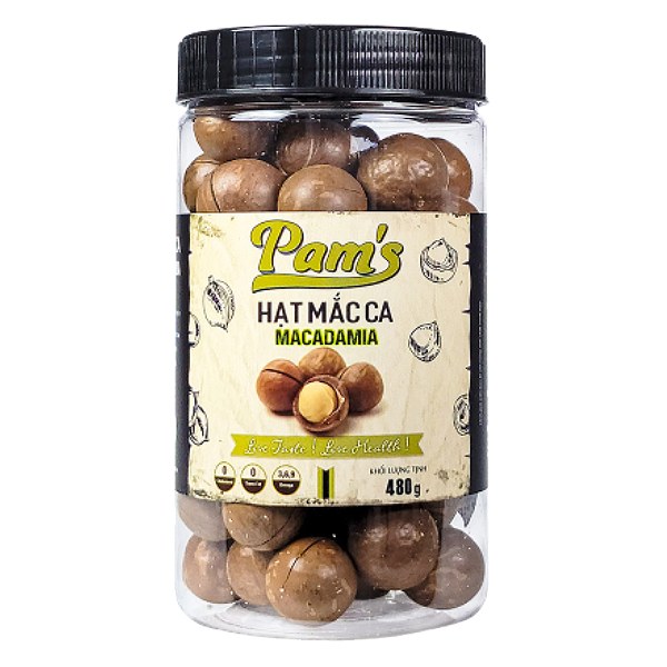 Hạt Macca Pam's 480G