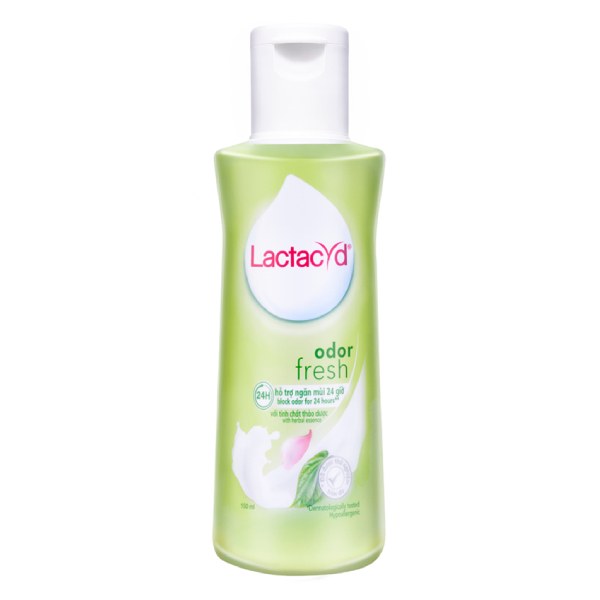 Dung Dịch Vệ Sinh Phụ Nữ Lactacyd Ngày Dài Tươi Mát 150Ml