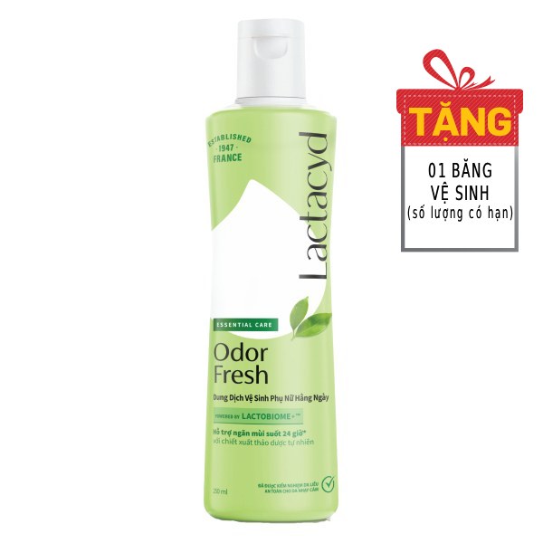 Dung Dịch Vệ Sinh Phụ Nữ Lactacyd Ngày Dài Tươi Mát 250Ml