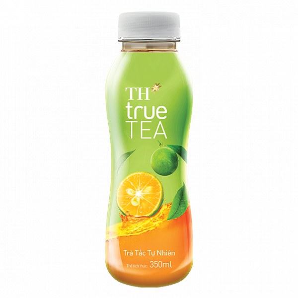 Trà Tắc Tự Nhiên TH True Tea Chai 350Ml