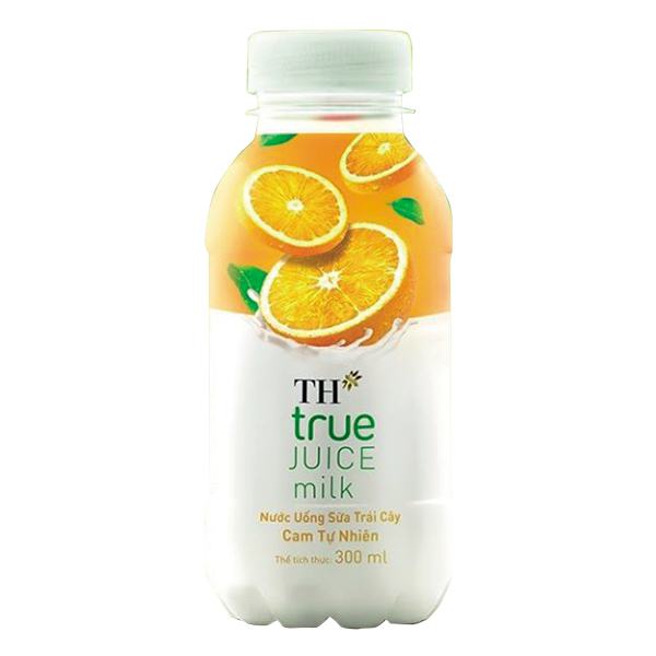 Sữa Trái Cây TH True Juice Cam Chai 300Ml