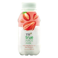 Sữa Trái Cây TH True Juice Dâu Chai 300Ml