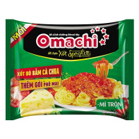 Mì Omachi Sốt Spaghetti Bò Bằm 90G