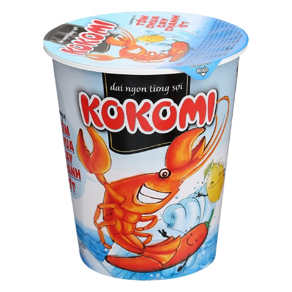 Mì Kokomi Tôm Chua Cay Ly 65G