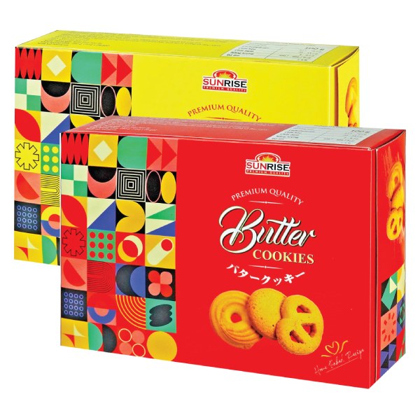 Bánh Quy Bơ Sunrise Hộp Giấy 280G