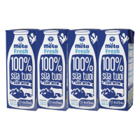 (Only Emartmall) Lốc 4 Sữa Tươi Sữa Non Meta Fresh Có Đường 180Ml