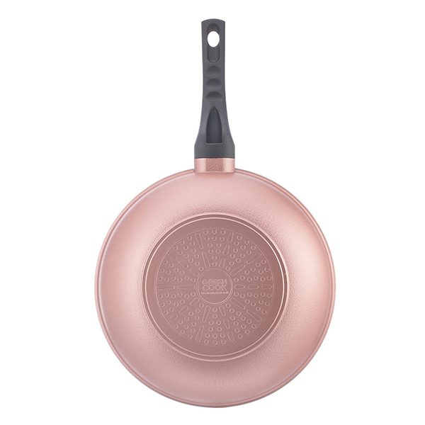Chảo Đúc Vân Đá Green Cook Đáy Từ Sâu Lòng GCP05-26IH 26Cm