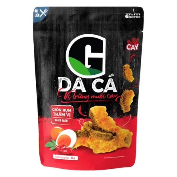 Da Cá Vị Trứng Muối Cay G 25G