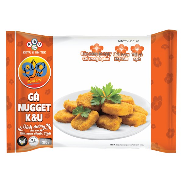 Gà Nugget K&U 99 Gói 300G 