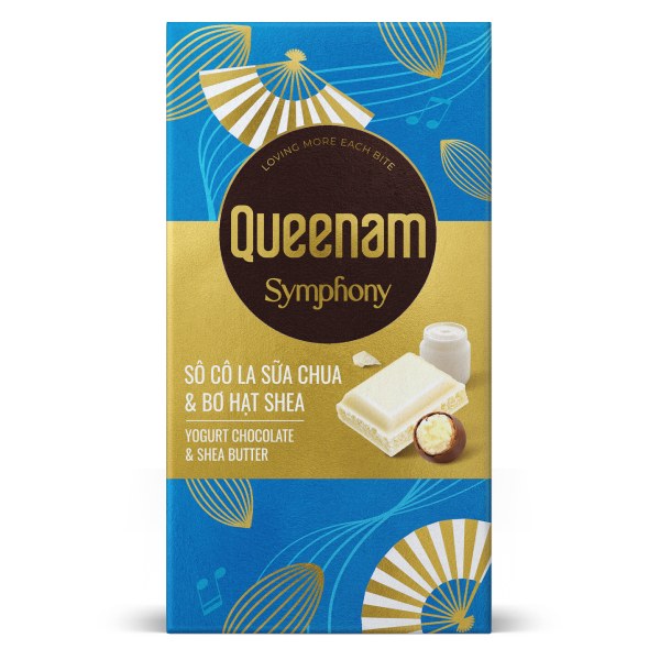 Socola Queenam Sữa Chua Và Bơ Hạt Shea Thanh 80G