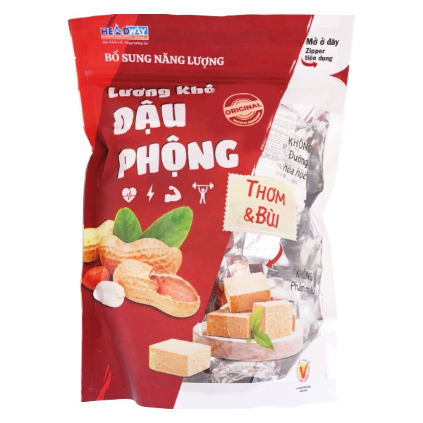Lương Khô Headway Đậu Phộng Gói 230G