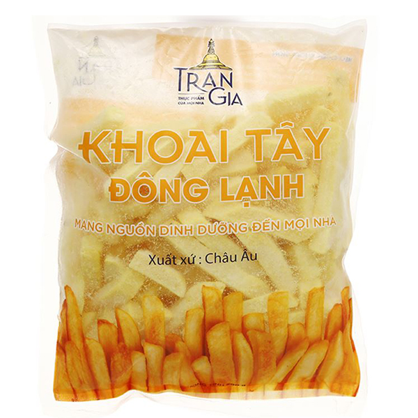 Khoai Tây Đông Lạnh Xuất Xứ Hà Lan Trần Gia Gói 500G
