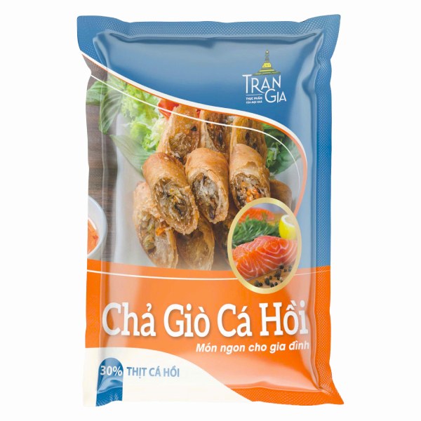 Chả Giò Trần Gia Cá Hồi Gói 300G