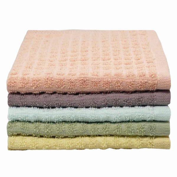 Lô 5 Khăn Tay Cotton MK04 30*30Cm