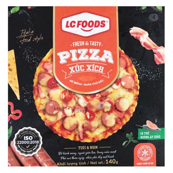 Bánh Pizza LC Foods Xúc Xích 140G