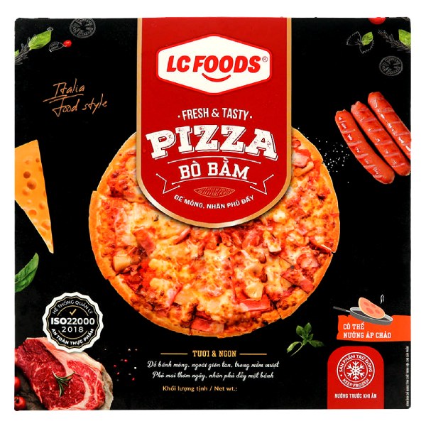 Pizza LC Foods Bò Bằm 140G