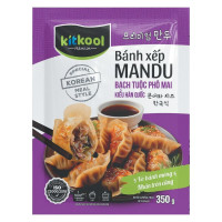 (Siêu Sale 1.1) Bánh Xếp Mandu Kitkool Bạch Tuộc Phô Mai Kiểu Hàn Quốc Gói 350G