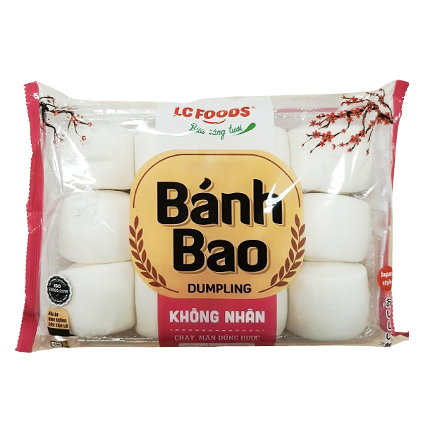 Bánh Bao LC Foods Không Nhân 300G