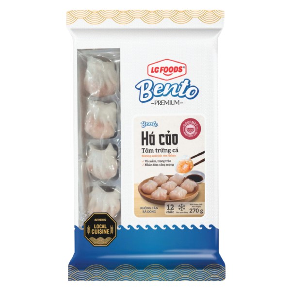 Há Cảo Bento Tôm Trứng Cá LC Foods Gói 270G