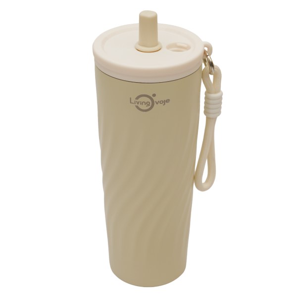 Ly Giữ Nhiệt Living Ovoje Trắng Kem 800Ml