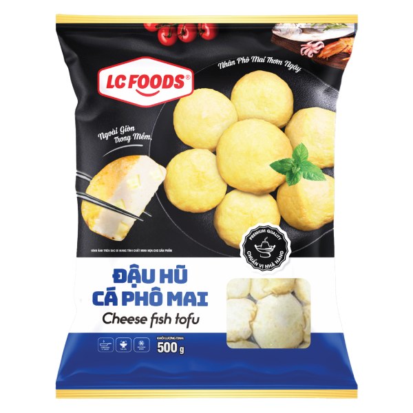 Đậu Hũ Cá Phô Mai LC Foods 500G