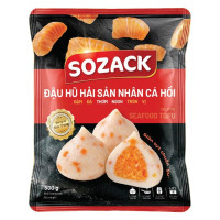Đậu Hũ Hải Sản Nhân Cá Hồi Sozack 500G
