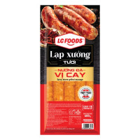 Lạp Xưởng Nướng Đá Vị Cay LC Foods Gói 600G