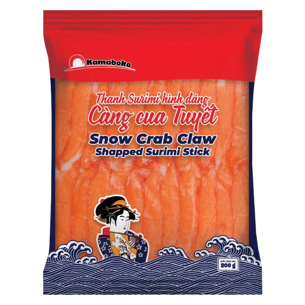 Thanh Cua Surimi Hình Càng Cua Tuyết Gói 200G