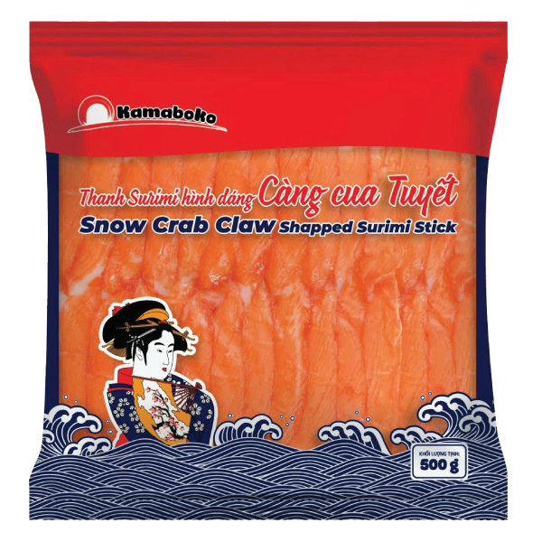 Thanh Surimi Hình Càng Cua Tuyết Gói 500G