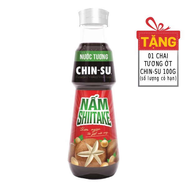 Nước Tương Chinsu Nấm Shiitake Chai 500Ml