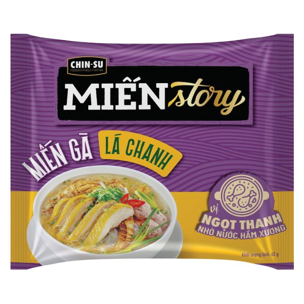 Miến Gà Chin Su Story Gói 62G