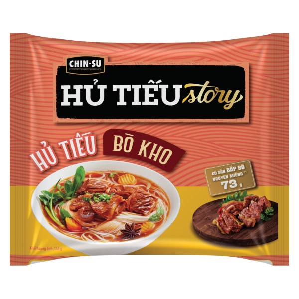 Hủ Tiếu Bò Kho Chinsu Story Gói 145G