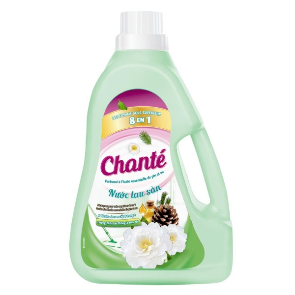 (Only Emartmall) Nước Lau Sàn Chante Camelia Blanc Bình 3.2Kg
