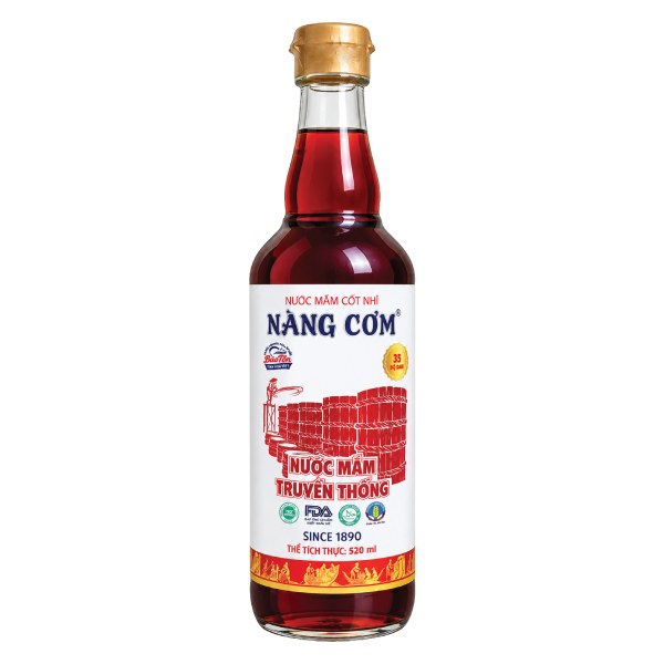 Nước Mắm Cốt Nhĩ Nàng Cơm 35N Chai 520Ml