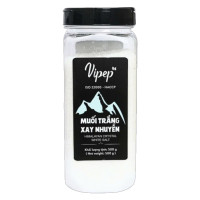 (Only Emartmall) Muối Trắng Himalaya Vipep Mịn Hũ 500G