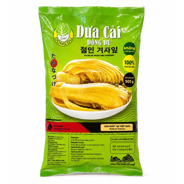 Dưa Cải Đông Du Gói 500G