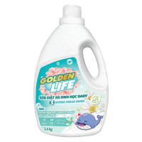 Sữa Giặt Xả Sinh Học Golden Life Fresh Mind Bình 3.4Kg