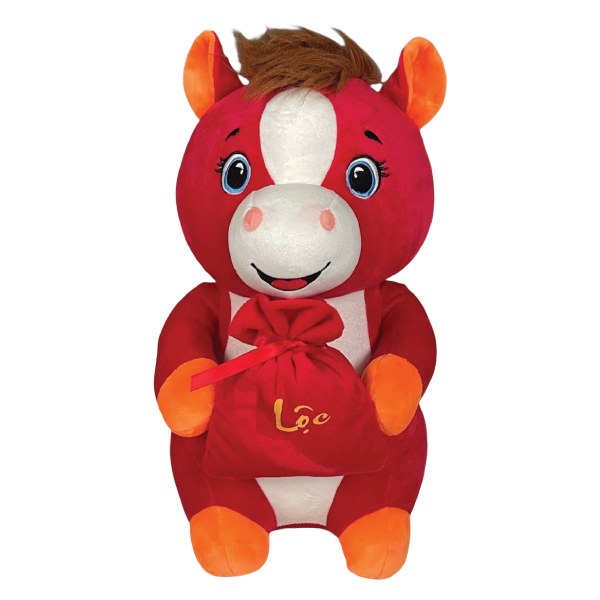 Thú Bông Ngựa Vui Vẻ 40Cm