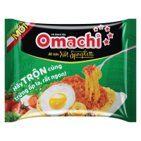 Mì Omachi Xốt Spaghetti Bò Bằm Gói 90G